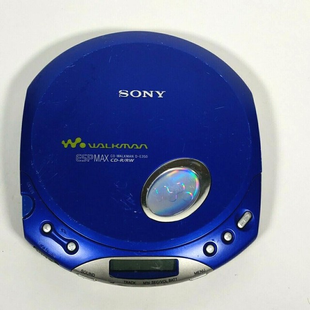 Sony D-e350 Portable CD Player ESPMAX Walkman DE350 for sale online | eBay