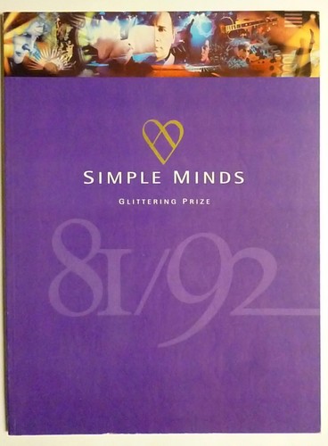 new/old stock SIMPLE MINDS Songbook GLITTERING PRIZE 81/92 UK 16 songs 1993