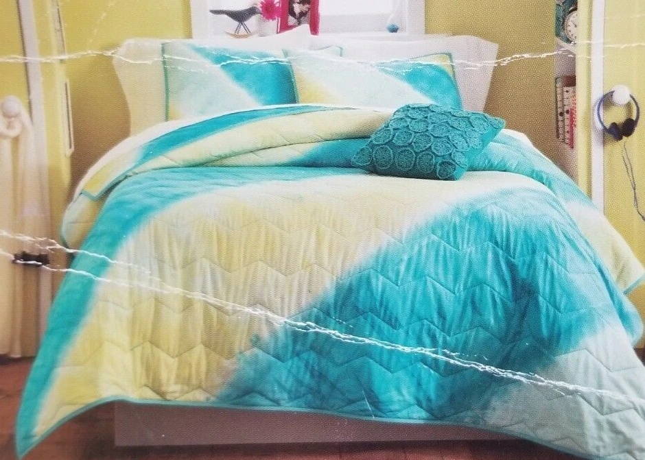 Edredón completo/queen Xhilaration Hand Dying nuevo en paquete Foto 3 de 4