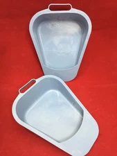QTY 2 NEW Medline Dynacor D88220 Autoclavable Fracture Bed Pan