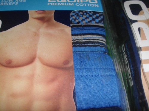 Nuovo EQUIPO Slip Uomo Small Confezione 10 Slip Basso Cotone Premium Colori Assortiti - Foto 2 di 5
