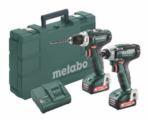 Metabo PowerMaxx BS 12 12V Akku-Schlagschrauber-Satz