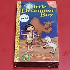 The Little Drummer Boy (Golden Books Family Entertainment) Sealed Vintage Vhs