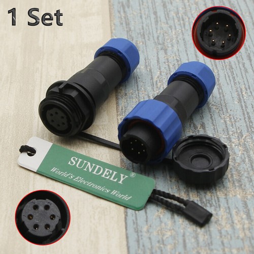IP68 SP16 Std Series IP68 Waterproof Circular Multipole Plug & Socket Connectors - Picture 9 of 18