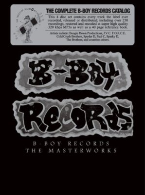 Various Artists B Boy Records The Masterworks 4CD Boxset Very Rare!