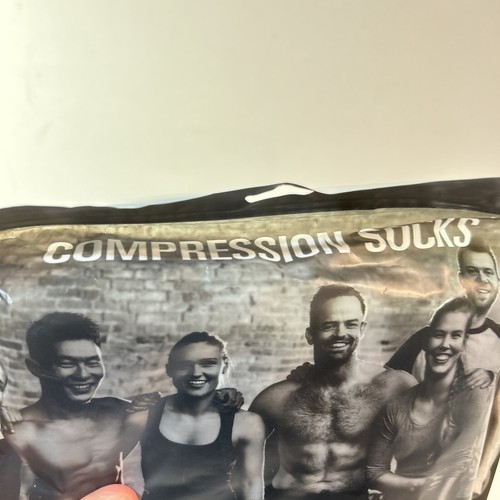 Compression Socks Stockings Womens Mens Knee High S/M 6 Pairs  - Picture 2 of 6