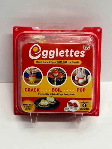 Egglettes Egg Cooker Hard Boiled Egg Pods As Seen on TV New