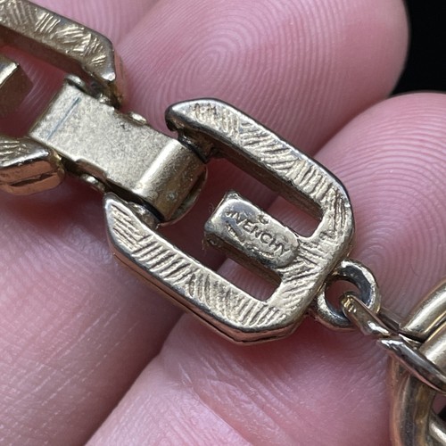 Rare Vintage Men Large Wrist Givenchy Heavy Link Bracelet Classic Logo Clasp F5 - Picture 8 of 9