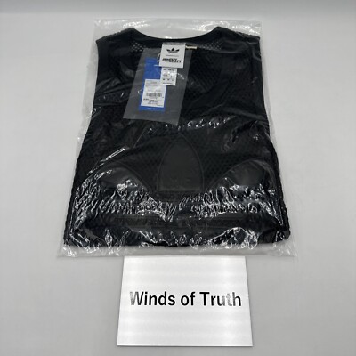 希少　美品　adidas　jeremy scott メッシュタンクトップ　М adidas x Jeremy Scott mesh Tank Top Shirt Black JY2020 Japan