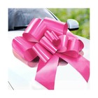 Zoe Deco Big Car Bow Gold Accessory Giant Bow Girl Party Present beautiful pink