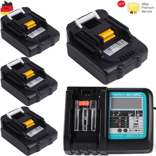6X For Makita Battery BL1415 BL1415N 14,4V 1,5Ah Li-Ion 196875-4 BL1430B BL1440B - Imagen 16 de 18