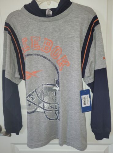 NWT Reebok Boys Pullover Hoodie Sweater Size M 10/12 NEW