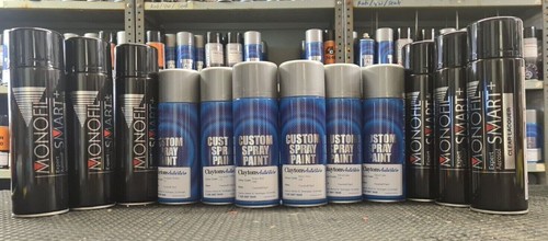 400ML X6 AEROSOLS SPRAY PAINT PRIMER LACQUER FOR LOTUS MARTINI RACING GREEN L43 - Picture 3 of 8