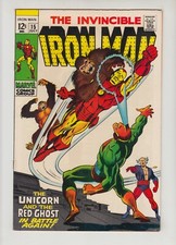IRON MAN #15 VF/NM 9.0 MARVEL COMICS 1969 *COA