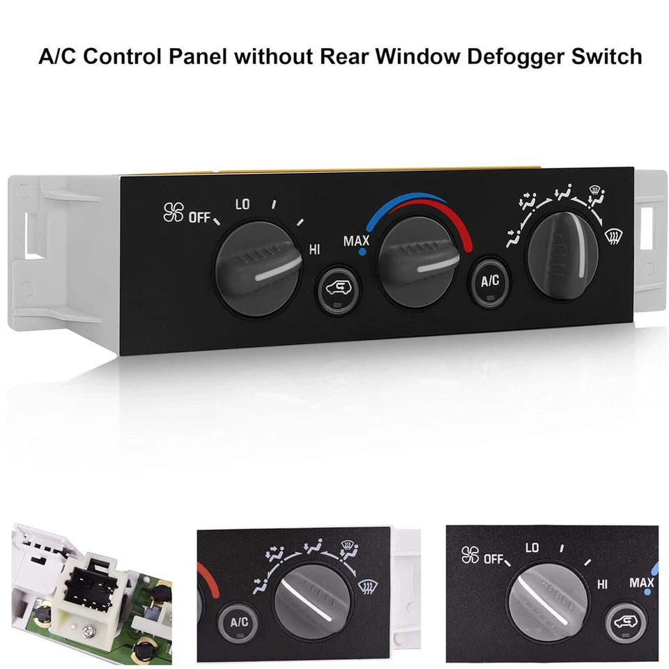 Módulo de control de clima de calefacción de CA 599-007 para Chevy GMC C1500-C3500 K1500-K3500 Foto 2 de 4