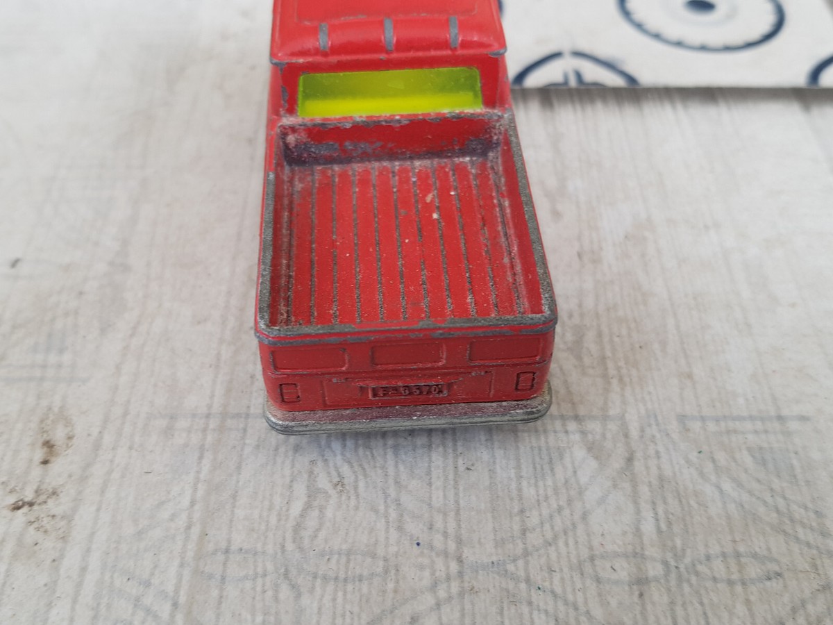 siku (ジク) No.1030 Pritschenwagen Vintage Siku VW Volkswagen Pick-Up Truck Red Art.-Nr. 1030