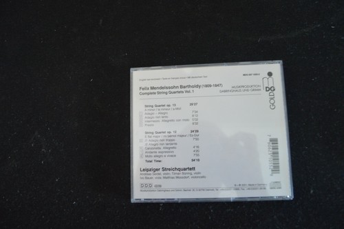 MENDELSSOHN BARTHOLDY COMPLETE STRINGS RARE GOLD CLASSICAL CD!  - Picture 2 of 2
