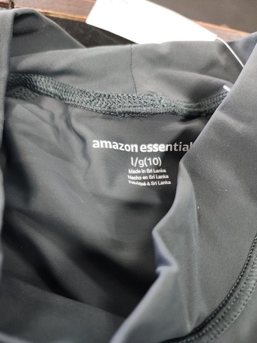 Camiseta de natación Amazon Essentials para hombre manga larga secado rápido UPF 50 gris L - Imagen 2 de 2