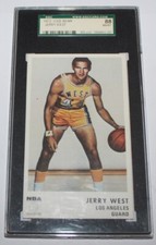 Jerry West 1972 Icee Bear SGC 88 Los Angeles Lakers West Virginia Mountaineers 