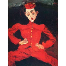 CHAIM SOUTINE PORTRAIT BELL HOP ART PRINT POSTER PICTURE