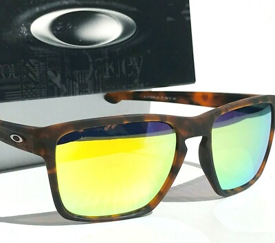 Neu Oakley Sliver XL Landschildkröte Polarisiert Galaxy Fire Gold Spiegel
