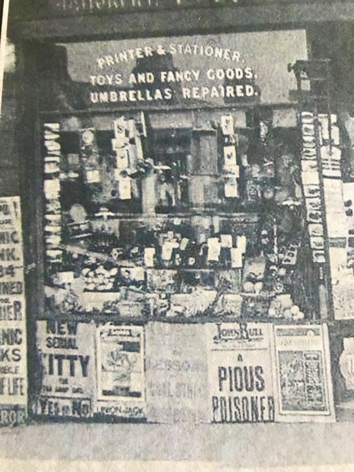 RMS TITANIC, PENNY LANE SHOPPE KEEPER LIVERPOOL, TITANIC SINKS RP 1912