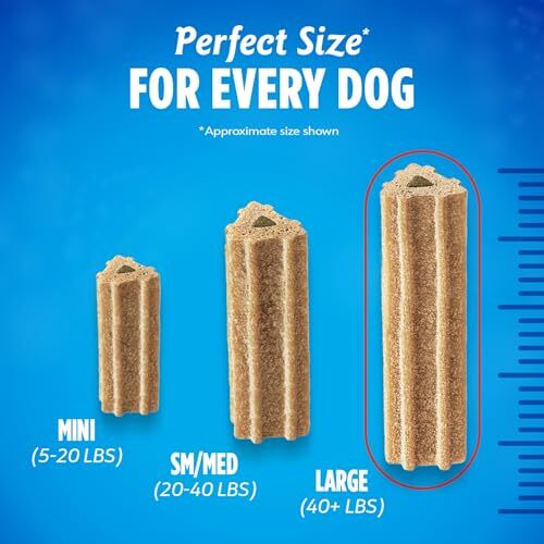 ActivFresh Pack of 2 Dog Chews for Large Dogs 40 lbs. and up, Dental Chews to... - Picture 7 of 11