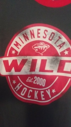 SWEET! NWT GIII by Carl Banks Men's Small Unisex Minnesota Wild Shirt ๐๐ ๐ฅ ๐ - Picture 3 of 12