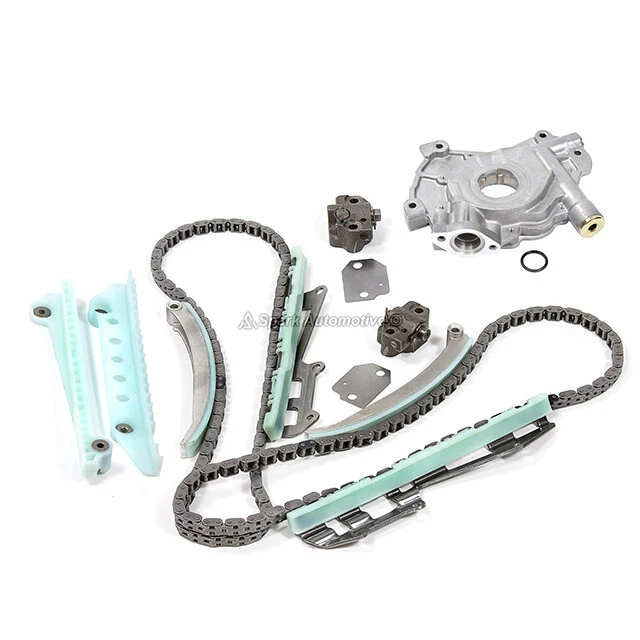 Kit de bomba de aceite de cadena de distribución sin engranajes aptos para Ford Crown Victoria 97-04 4.6 Foto 2 de 4