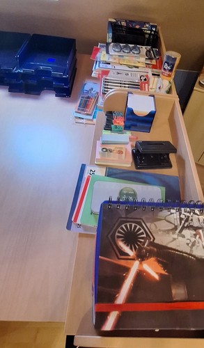 Verkaufe sehr schönen höhenverstellbaren Schreibtisch mit Stuhl + Rollcontainer - Bild 7 von 10