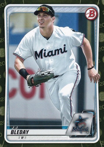 2020 Bowman Baseball Cards - Prospects CAMO PARALLEL (101-150) ~ Pick your card - Picture 2 of 29