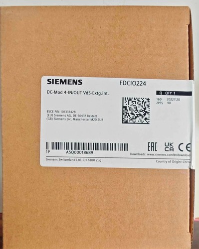 SIEMENS FDCI0224 / 90a2d53 FDnet transponder UR dc mOD 4 İN/Out - Foto 3 di 3
