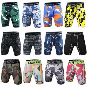 Mens-Boys-Fitness-Gym-Compression-Armour-Workout-Under-Shorts-Athletic-Tights