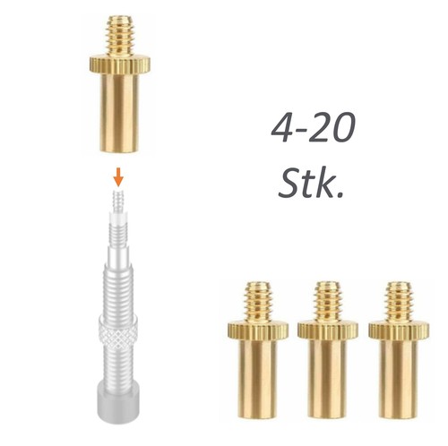 Fahrrad Ventil Adapter DV Dunlop SV Sclaverand Französisch Presta Rennrad Reifen - Bild 1 von 11