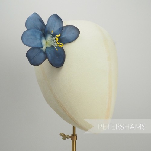 Vintage 'Patricia' German Silk 1960/70's Forest Lily Flower for Hat Making - Picture 49 of 67