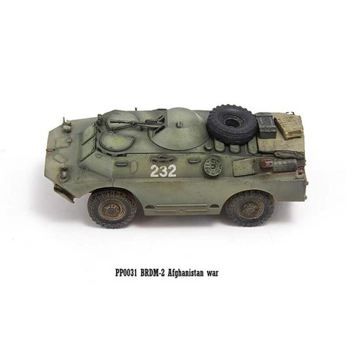 1/72 Soviet BRDM-2 wheeled armored vehicle BRDM2 model Afghanistan war - Picture 2 of 6