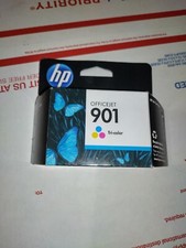 HP CC656AN Tri Color Ink Cartridge Genuine OEM NEW # 901  exp 09 2012 new