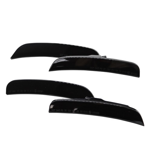 For 2015 2016 2017 2018 2019 2020 2021 Chrysler 300 Smoke LED Side Marker Lights - Picture 8 of 15