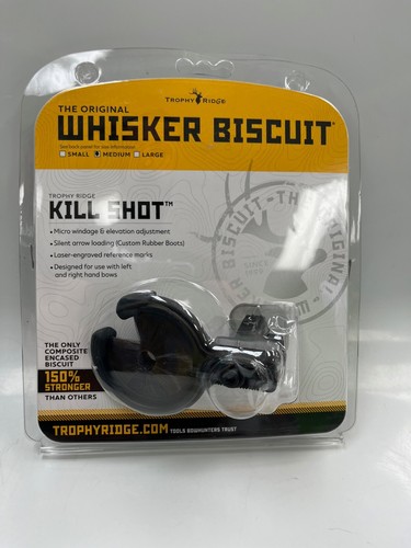 Trophy Ridge Whisker Biscuit Kill Shot Medium Black AWB500M - Picture 1 of 5
