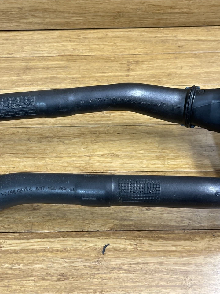 Tubo de manguera de refrigerante de radiador de motor Porsche Cayman 987 2005-2013 OEM Foto 4 de 4