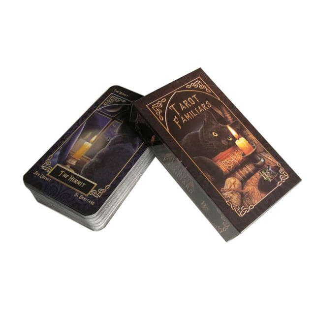 LISA PARKER FAMILIARS TAROT DECK KARTEN TAROT DECK KARTEN SPIELKAR;'' LISA PARKER FAMILIARS TAROT DECK KARTEN TAROT DECK KARTEN SPIELKAR;''