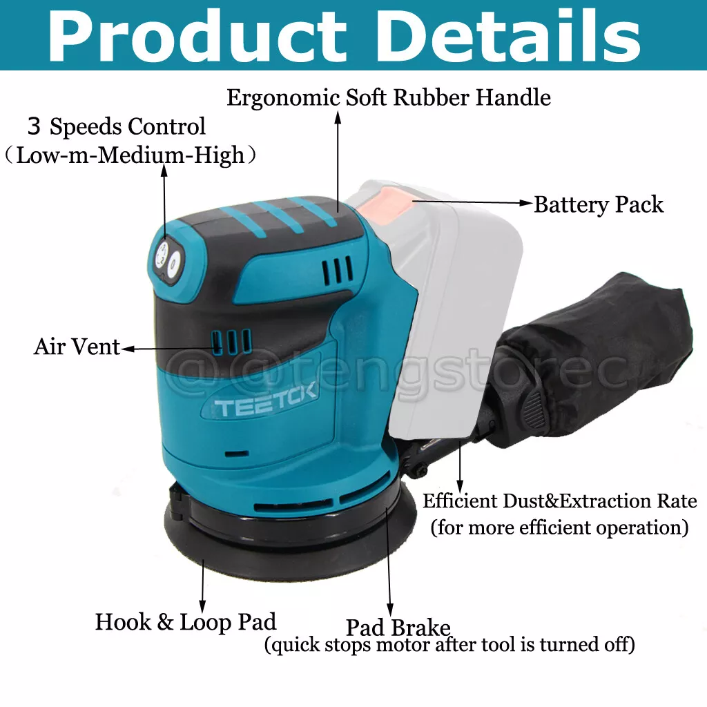 Makita sander online dbo180z