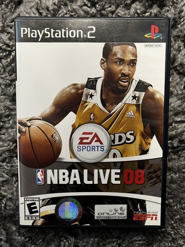 NEUWERTIG DISC NBA Live 08 PS2 Playstation 2 CIB komplett Black Label 2008 Basketball - Bild 1 von 4