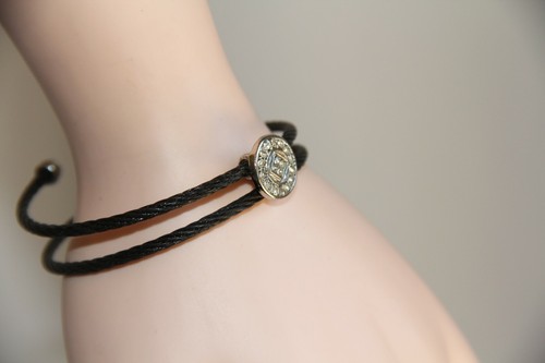 2-Black and Crystal Bracelets-Marc Jacobs and Twist Cable. Wear One. Gift One - Picture 5 of 12