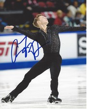 ADAM RIPPON SIGNED 8X10 PHOTO J w/COA 2018 OLYMPICS USA FIGURE SKATING PROOF