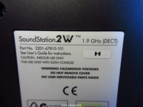 Polycom SoundStation2W Wireless Base Station 2201-67810-101 INCL PSU & CABLES - Bild 4 von 4