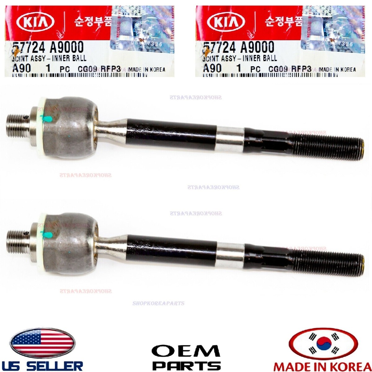 Genuine Inner Steering Tie Rod 2pcs ⭐OEM⭐KIA SEDONA 2015