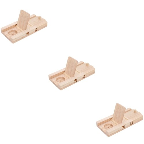 3 Count Foraging Interactive Toys Travel Baby Hamster Enrichment - Picture 9 of 12