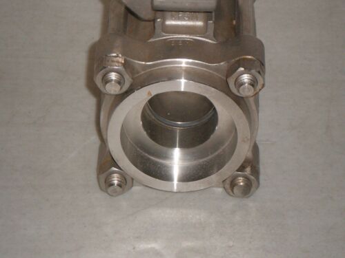 New! Whitey SS-68ESW32P-SK Stainless Steel 2" Ball Valve Swagelok - Picture 3 of 5