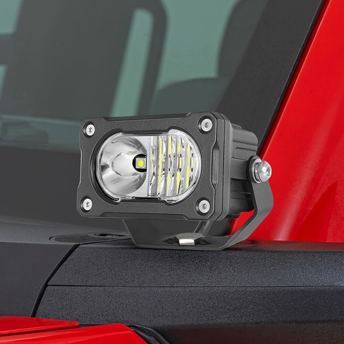 2X 3" 40W Flood LED Cube FOG Spot Work Light Driving Offroad Motorcycle Lamp ATV - Picture 6 of 14